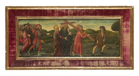 Scuola toscana del secolo XVI

"Andata al calvario"
olio e tempera su tavola (c
