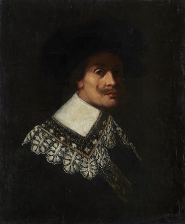 Scuola olandese della fine del secolo XVII

"Ritratto virile"
olio su tela (cm