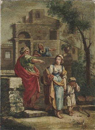 Scuola italiana del secolo XVIII

"La cacciata di Agar e Ismaele" e "Rebecca al