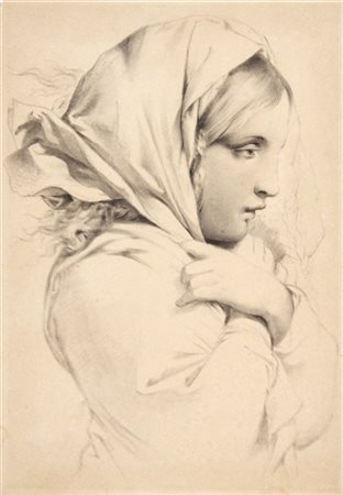 Artista del secolo XIX

Coppia di "Ritratti"
matita su carta (mm 360x250)
(dife