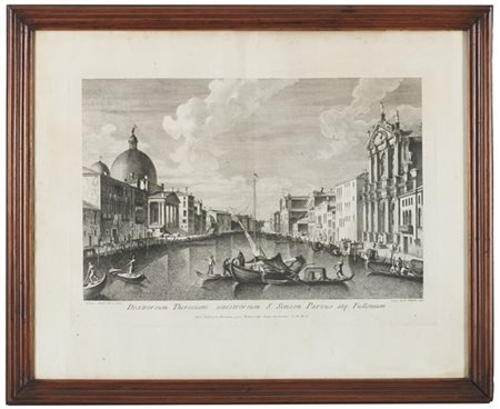 Giovanni Battista Brustolon "Dextrorsum Theresiani sinistrorsum S. Simeon Parvus