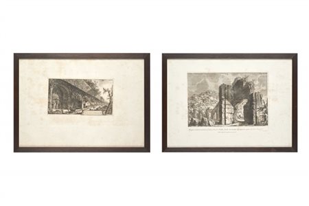 Giovanni Battista Piranesi "Reliquiae substructionum, ac rudera theatri Balbi" d