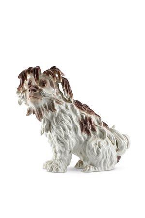 Manifattura di Meissen, secolo XIX, da un modello di J.J. Kaendler. Figura di c