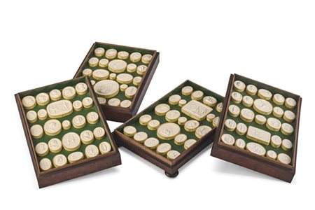 Arte del secolo XIX. Collezione di calchi in gesso di forme e misure diverse ra