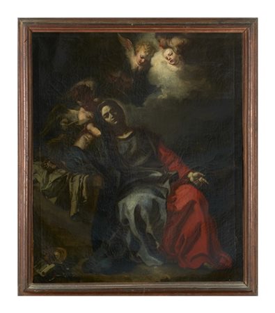 Scuola napoletana del secolo XVIII

"Madonna Addolorata sorretta da un angelo"