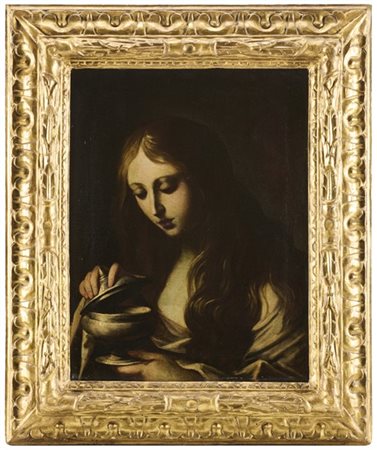 Scuola della seconda metà del secolo XVII

"Maria Maddalena"
olio su tela (cm 4