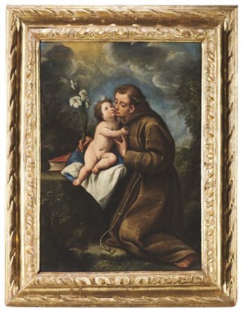 Bottega di Giuseppe Nuvolone

"Sant'Antonio da Padova con Gesù Bambino"
olio su