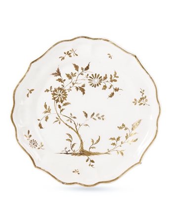 Manifattura di Felice Clerici o Pasquale Rubati, Milano, 1760-1780. Piatto mist