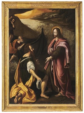 Scuola fiamminga del secolo XVII

"La chiamata di Pietro"
olio su tela (cm 120x