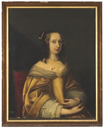 Scuola del secolo XVIII

"Ritratto di gentildonna"
olio su tela (cm 91x71,5)
et
