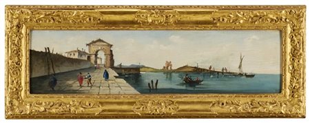 Scuola della fine del secolo XVIII - inizio secolo XIX

"Vedute di laguna"
copp