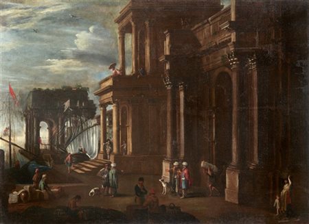 Scuola della fine del secolo XVII - inizio del secolo XVIII

"Capriccio archite