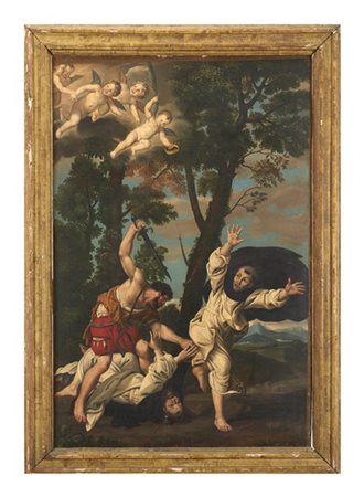 Scuola della fine del secolo XVIII, da Domenichino

"Martirio di San Pietro da