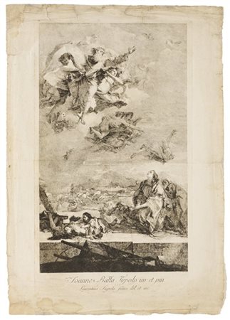 Lorenzo Tiepolo "Santa Tecla implora la cessazione della peste per la città di E