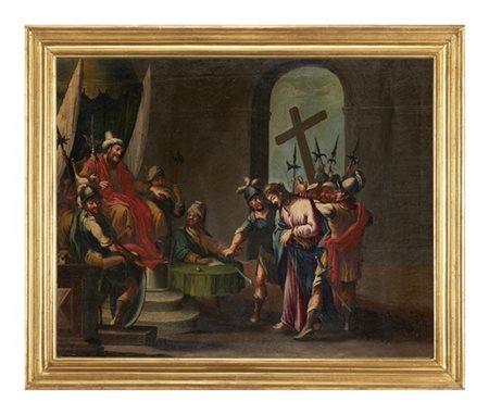 Sebastiano Taricco (attr.)

"Gesù condannato a morte" e "Gesù è caricato della c