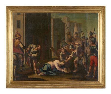 Sebastiano Taricco (attr.)

"Gesù cade per la prima volta" e "Gesù incontra la m