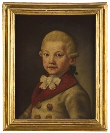 Scuola della fine del secolo XVIII

"Ritratto di fanciullo"
olio su tela (cm 44