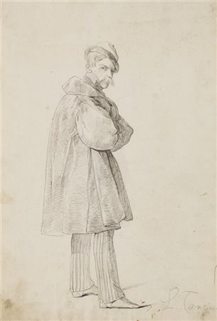 Lorenzo Toncini Lotto composto da cinque disegni di tecniche e misure differenti