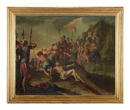 Sebastiano Taricco (attr.)

"Gesù è inchiodato sulla croce" e "Gesù crocifisso"