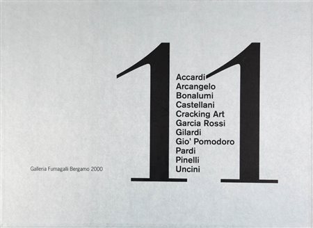 LOTTO DI 11 LITOGRAFIE Senza titolo, 2000 Cartella di 11 multipli. Accardi,...