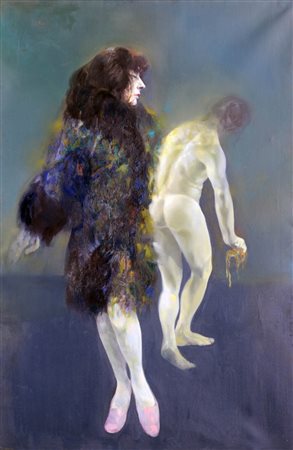 RENZO VESPIGNANI 1924 - 2001 " L'angelo d'alabastro saluta nella direzione...