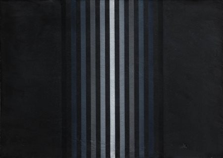 ELIO MARCHEGIANI 1929 " Grammature di colore ", 1973 Tecnica mista su...