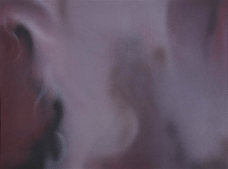 CLAUDIO OLIVIERI 1934 " Esopo ", 1988 Tecnica mista su tela, cm. 50 x 65...