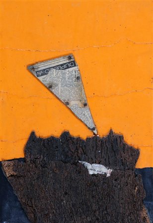 ROBERTO CRIPPA 1921 - 1972 Senza titolo, 1965 Collage su tavola, cm. 55 x...