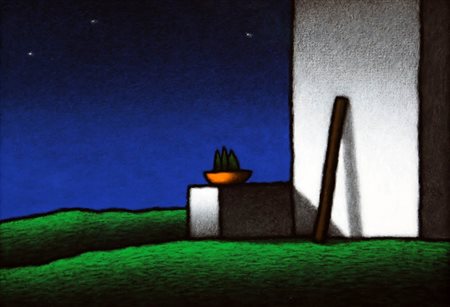 TINO STEFANONI 1937 Senza titolo, 2014 Tecnica mista su tela, cm. 32 x 46...