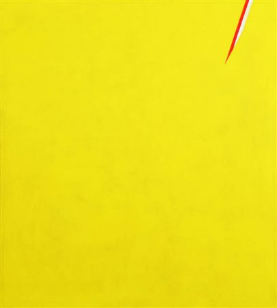 HSIAO CHIN 1935 " Verso la luce - 4 ", 1976 Olio su tela, cm. 90 x 80 Firmato...