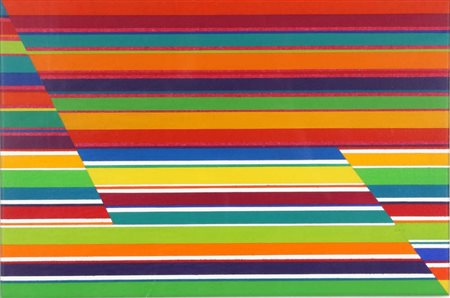 PINO DE LUCA 1939 " Poli/croma ", 1981/1991 Acrilico su tavola, cm. 20 x 30...