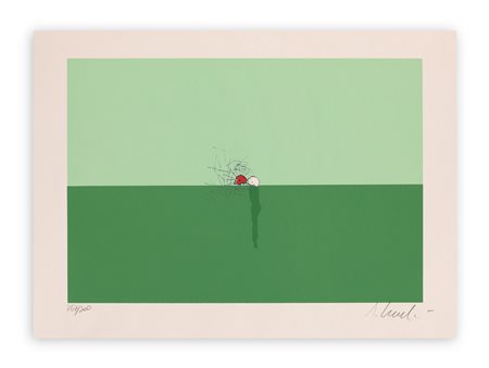 ENZO CUCCHI (1949)  - Senza Titolo, 2010