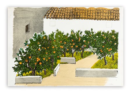 RENATO GUTTUSO (1912-1987) - Senza Titolo