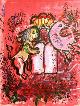 CHAGALL MARC Vitebsk (URSS) 1887 - 1985 Saint-Paul de Vence (F) "Tables de la...