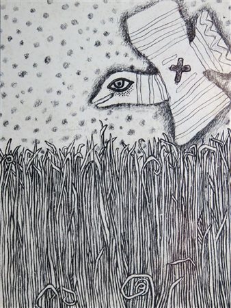 CORNEILLE (GUILLAUME CORNELIS VAN BEVERLOO ) Liegi 1922 - 2010 Parigi "Senza...