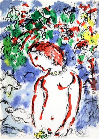 CHAGALL MARC Vitebsk (URSS) 1887 - 1985 Saint-Paul de Vence (F) "Jour de...