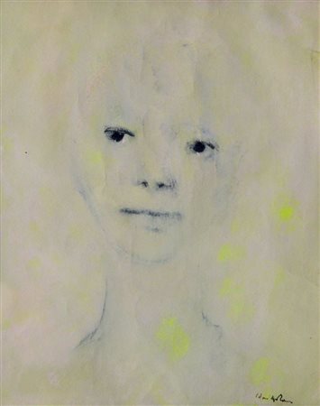 COLOMBOTTO ROSSO ENRICO Torino 1925- Casale 2013 "Volto femminile" anni '960...