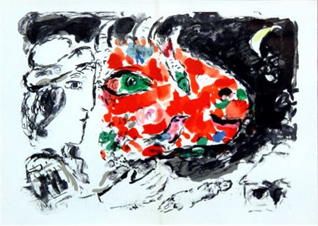 CHAGALL MARC Vitebsk (URSS) 1887 - 1985 Saint-Paul de Vence (F) "Après...