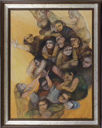 Nevenka Safranic-Macoliç (1942) Porneklo obiljezja, 1975 Tecnica mista su...