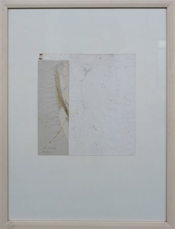 CARLO ALFANO Studio per Narciso, settembre 1981