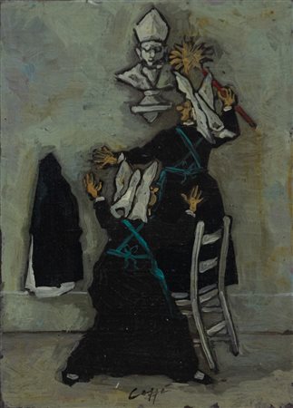 NINO CAFFE' Suorine indaffarate, 1970