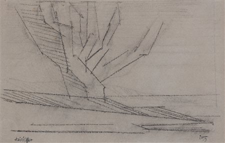 LYONEL FEININGER Senza titolo, 1955