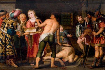Cornelis de Vos Hulst 1585 – Anversa 1651 LA DECOLLAZIONE DI SAN GIOVANNI...