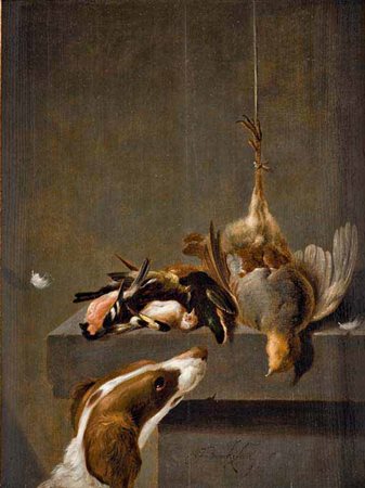 Jan Vonck Torun (Polonia) 1631 – Amsterdam 1663/64 NATURA MORTA DI...