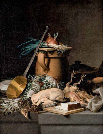 Nicolas Henry Jeaurat de Bertry Parigi 1728 – Vermenton 1798 NATURA MORTA CON...