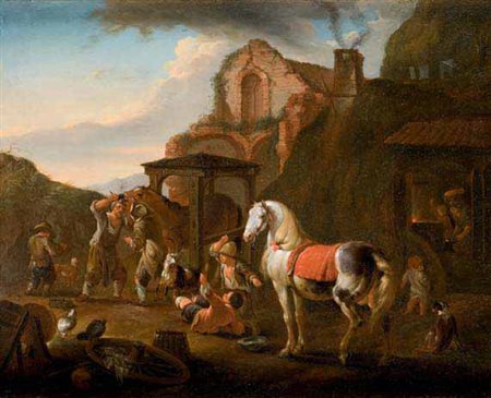 Johann Heinrich Roos Otterberg 1631 – Francoforte sul Meno 1685 FUCINA DI...