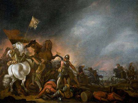 Jacob Weyer attivo ad Amburgo verso la metà del XVII secolo SCONTRO DI...