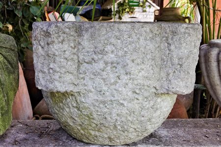 Vaso mortaio in pietra   