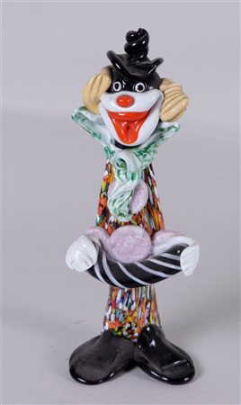 A murano clown, glassH.: 32 cm.