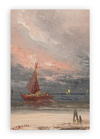 ANTON BRIOSCHI (1855-1920) - Senza Titolo